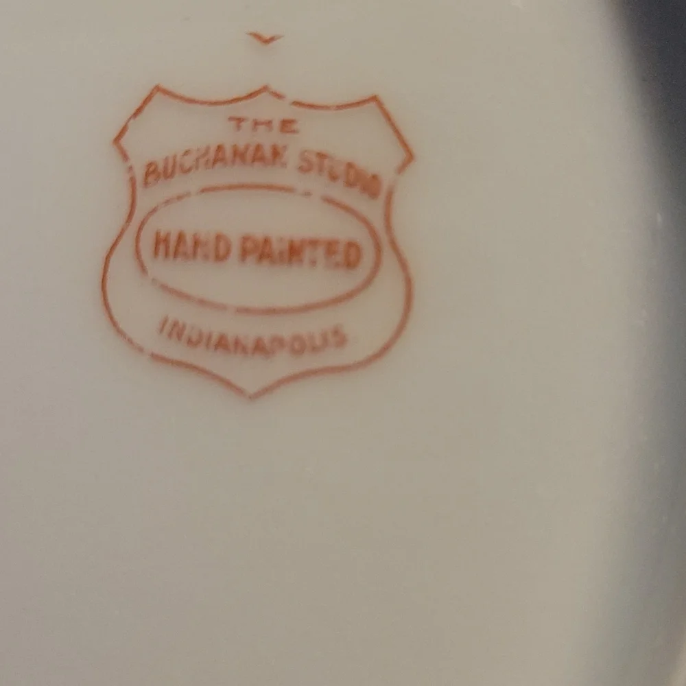 Vintage Acorn Bavaria plate